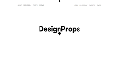 Desktop Screenshot of designprops.com